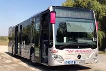 Mercedes Citaro C2 Hybrid Ü  Wöhrle , Gondelsheim Oktober 2018