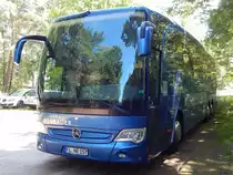 Mercedes Travego von Neubauer-Reisen aus Deutschland in Binz am 19.07.2017