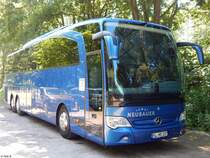 Mercedes Travego von Neubauer-Reisen aus Deutschland in Binz am 19.07.2017