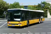 Schienenersatzverkehre (SEV) S3, S5, S7 und S9 der S -Bahn Berlin mit einem Setra S 319 NF, hier auf der Straße des 17. Juni, Berlin im Juli 2018.