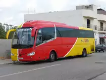 06.10.18,Volvo Irizar in Campos auf Mallorca.