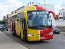06.10.18,Volvo Irizar in Campos auf Mallorca.