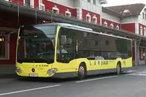 Mercedes-Benz O 530 III (Citaro 2. Generation) von Axl-Bus als Landbus Klostertal, Linie 90, am Bahnhof Bludenz. Aufgenommen 10.9.2018.