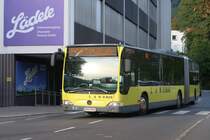 Mercedes-Benz O 530 II (Citaro Facelift) von Postbus als Landbus Walgau am Bahnhof Bludenz. Aufgenommen 10.9.2018.