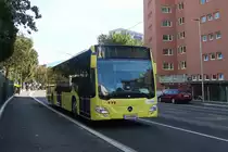 Mercedes-Benz O 530 III (Citaro 2. Generation) von Ledermair SZ-196KI in der Reichenauer Straße in Innsbruck. Aufgenommen 26.9.2018.