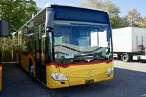 Neuer C2 für PostAuto Sursee am 13.10.18 in Kloten bei Evobus abgestellt.