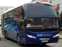 Neoplan Cityliner von GFB-Reisen aus Deutschland in Sassnitz am 22.11.2014