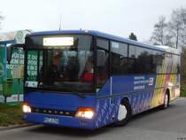 Setra 315 UL von Becker-Strelitz Reisen aus Deutschland in Sassnitz am 16.11.2014