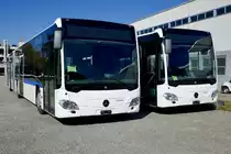 Zwei neue MB C2 G für die VBG am 13.10.18 bei Evobus Kloten.