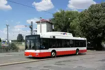 Stadtbus Zwickau: MAN NL CNG der SVZ Zwickau, aufgenommen im Juli 2018 am Hauptbahnhof in Zwickau.