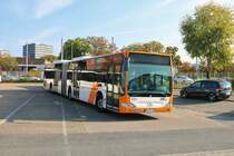 RNV Mercedes Benz Citaro 1 Facelift G Wagen 6202 am 20.10.18 beim Tag der offenen Tür in Mannheim