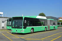 Mercedes Citaro 722 steht auf dem Hof der Garage Rankstrasse. Die Aufnahme stammt vom 30.09.2018.