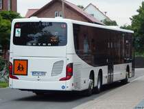Setra 418 LE Business der VVR in Sassnitz am 20.07.2017