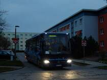 Mercedes Tourismo von Becker-Strelitz Reisen aus Deutschland in Sassnitz am 22.11.2014