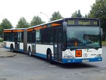 Mercedes Citaro I der VVR (ex moBiel GmbH/Bielefeld) in Stralsund am 21.07.2017