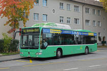 Mercedes Citaro 803, auf der Linie 42, wartet an der Haltestelle Habermatten. Die Aufnahme stammt vom 23.10.2018.