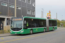 Mercedes Citaro 7017, auf der Linie 31, bedient die Haltestelle Rankstrasse. Die Aufnahme stammt vom 23.10.2018.