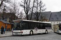 Setra S 315 NF auf der Stadtlinie in Marienberg. (25.10.2018)