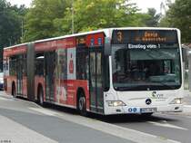 Mercedes Citaro II der VVR in Stralsund am 21.07.2017