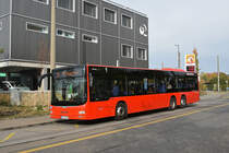 MAN Lions City von Südbadenbus, auf der Linie 38, bedient die Haltestelle Rankstrasse. Die Aufnahme stammt vom 23.10.2018.