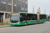 Mercedes Citaro 7008, auf der Linie 30, bedient die Haltestelle Rankstrasse. Die Aufnahme stammt vom 23.10.2018.
