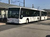 Hier ist der PF ER 189 von Eberhardt Reisen auf der SEV Linie R5 nach Pforzheim HBF unterwegs. Gesichtet am 21.10.2018 am Bahnhof Wilferdingen/Singen.