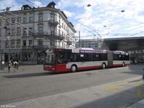 Stadtbus Winterthur Nr. 360 (MAN A40 Lion's City GL) am 30.9.2018 beim Hauptbahnhof