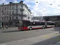 Stadtbus Winterthur Nr. 360 (MAN A40 Lion's City GL) am 30.9.2018 beim Hauptbahnhof