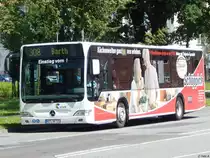 Mercedes Citaro II der VVR in Stralsund am 21.07.2017
