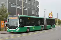 Mercedes Citaro 7004, auf der Linie 38, bedient die Haltestelle Rankstrasse. Die Aufnahme stammt vom 23.10.2018.