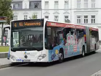 Mercedes Citaro III der VVR in Stralsund am 21.07.2017