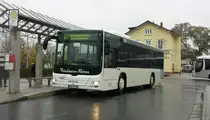 Hier ist der SÜW P 358 von Friedmann Reisen auf der Buslinie 547 nach Bad Bergzabern Schulzentrum unterwegs. Gesichtet am 30.10.2018 am Bahnhof in Kandel.