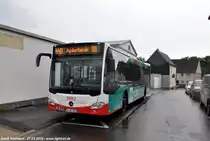 Der KOM 1031 (DO-DS 1031) steht am 27.05.2018 au dem Pausenplatz Ruinenstraße in Dortmund-Aplerbeck. Der Bus wird gleich als Linie 440 wieder in Richtung Oespel (S) fahren.