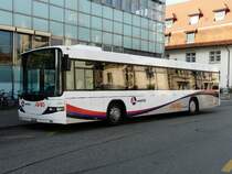 AAR - Scania-Hess Bus Nr.161 AG 441161 Abgestellt mit Anschfit DIENSTFAHRT in Aarau am 08.11.2008