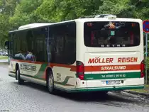Setra 415 NF von De Stralsunner aus Deutschland in Stralsund am 21.07.2014