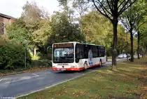 GE-RN 170 auf der Goldbergstraße in Gelsenkirchen-Buer. Der Bus ist im Einsatz auf der Linie 244 nach GE-Hassel, Friedhof am 28.10.2018.