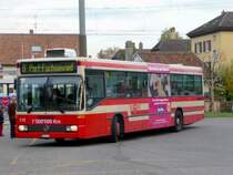 VB Biel - Mercedes O 405N Bus Nr.115 BE 510115 als Km Million�r unterwegs auf der Linie 8 in Nidau am 24.10.2008