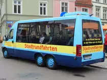 Fiat Ducato von Busunternehmen Manfred Scholz aus Deutschland in Stralsund am 21.07.2017