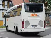 Mercedes Travego von BVB.net aus Deutschland in Stralsund am 21.07.2017