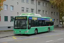 Mercedes Citaro 803, auf der Linie 42, wartet an der Haltestelle Habermatten. Die Aufnahme stammt vom 23.10.2018.