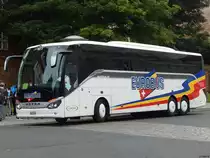 Setra 516 HD von Eurobus aus der Schweiz in Stralsund am 21.07.2017