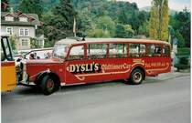 Aus dem Archiv: Dysli, Bern Nr. 19/BE 65'700 Saurer/R&J (ex P 23'085) am 2. Oktober 1999 Thun, Schiffl�ndte