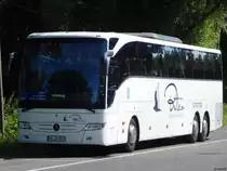 Mercedes Tourismo von Buteo Busservice Behrendt aus Deutschland in Stralsund am 21.07.2017