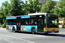 Mercedes -Benz Citaro der BVG, B-V 1627 auf der Linie 309, hier in Berlin / Spandauer Damm im Mai 2018.