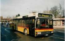 Aus dem Archiv: Engeloch, Riggisberg Nr. 8/BE 27'667 Neoplan (ex P 29'992) am 3. April 1999 Riggisberg, Bahnhof