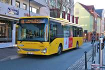 BRH ViaBus/Stadtwerke Bad Vilbel (VilBus) IVECO Irisbus Crossway am 17.11.18 in Bad Vilbel auf der Linie 60