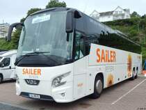 VDL Futura von Sailer Reisen aus Deutschland im Stadthafen Sassnitz am 22.07.2017