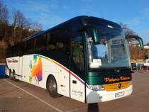 Mercedes Tourismo von Peters-Reisen aus Deutschland in Sassnitz am 27.12.2014