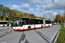 2677 (RE-VS 2677) Buer Rathaus am 28.10.2018 unterwegs als Linie 222 nach Marl-Mitte über GE-Hassel.