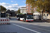 2554 (RE-VS 2554) GE-Buer, Rathaus am 28.10.2018 unterwegs auf der Linie 255 nach Gladbeck Oberhof.